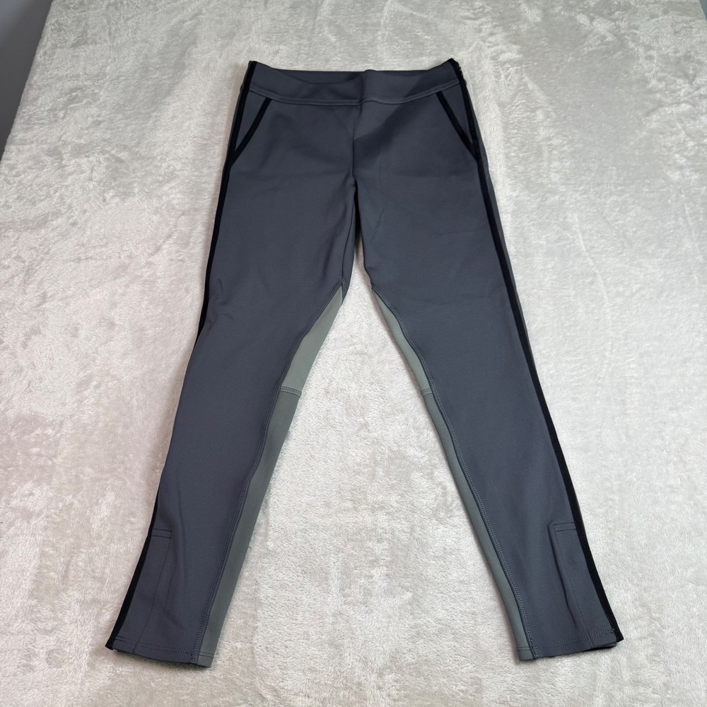 James Perse Yosemite Women S Performance Side Zip Snap Bottom Crop Leggings
